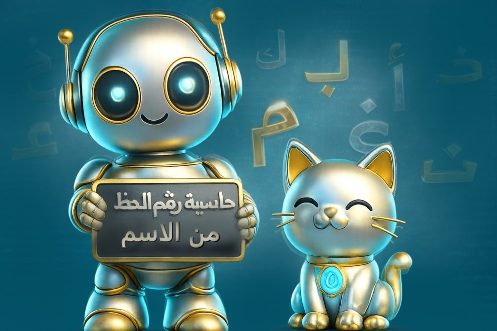 حاسبة رقم الحظ الخاص بك من اسمك